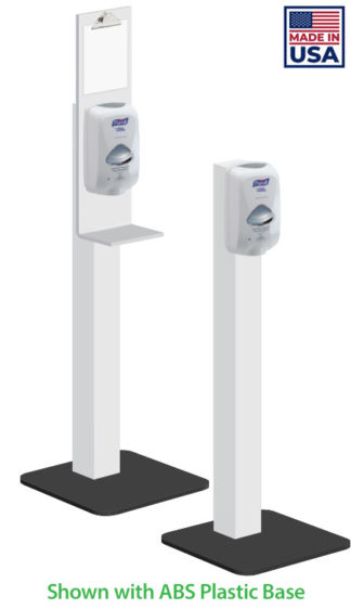 Sanitizer Stand with Purell Touch-Free Dispenser